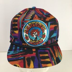 Vtg 90s Grateful Dead San Sun Hippie SnapBack Hat